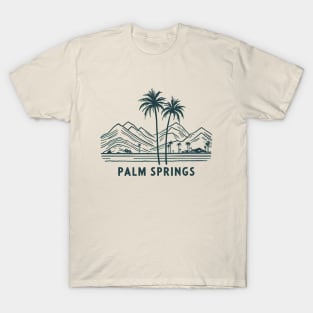 Palm Springs Retro T-Shirt